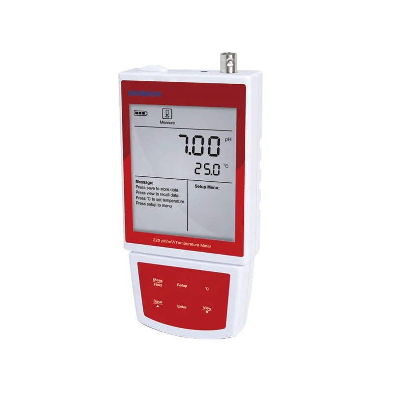 5-točkovni kalibracijo UBS vmesnik natančnost LCD-zaslon pH/ORP/ionski meter