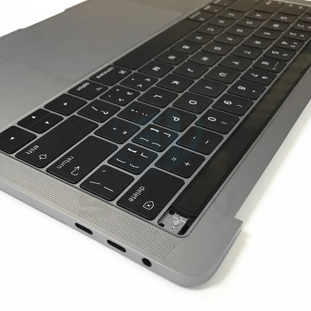 A1706 Topcase za Macbook Pro Retina 13.3 cm Zgornjem primeru z NAMI tipkovnico sledilno ploščico osvetlitev na Dotik bar 2016 2017 Srebrno Siva
