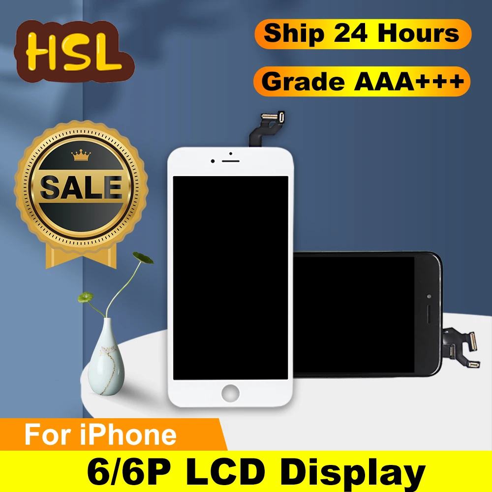 AAAA Razred Za iPhone 6 6S 6Plus 6SPlus LCD Z Odlično 3D Zaslon na Dotik, Računalnike Zbora Za iPhone6 6S 7 Zaslon Pantalla