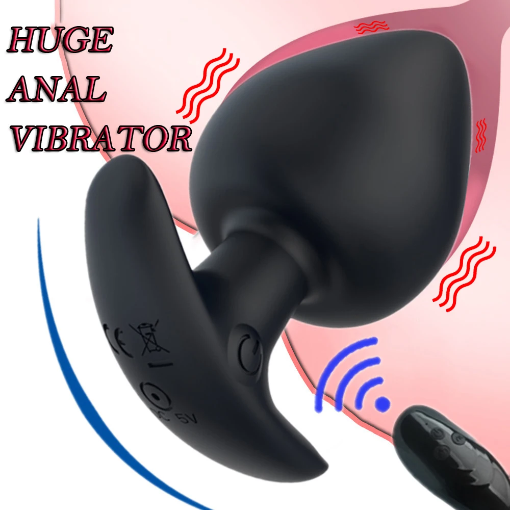 Analni Vibrator za Moške Prostate Massager Brezžični Daljinski upravljalnik Vibrator Butt Plug Vibrator Za Odrasle Masturbators Analni Seks Igrače