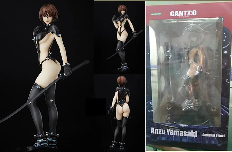 Anime GANTZ:O Številke Anzu Yamasaki Shimohira Reika Xshotgun Meč Seksi Dekle PVC Akcijska Figura, Igrače Zbiranje Model Lutka Darila