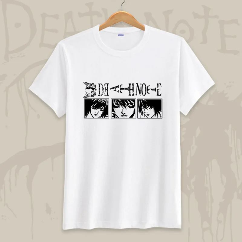 Anime Smrti Opomba T-Shirt Unisex Tshirt S-3XL Smešno Priložnostne TShirts Vrh tees