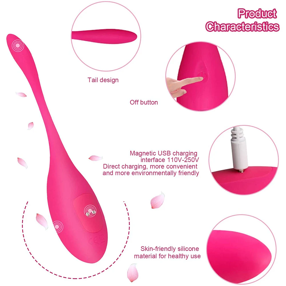 App Nadzor Vibracijsko Jajce Keglove Žogo Vibratorji Brezžični Daljinski Nosljivi Hlačke Vibrator Za G Spot Vaginalne Žogo Sex Igrače Za Ženske