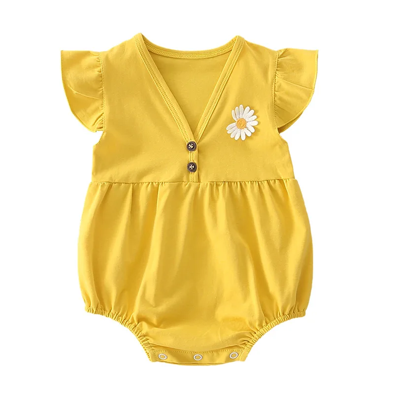 Baby Dekleta Obleke Jumpsuit 0-24m Starost Dojenčka, Malčka Novorojenčka Obleke Mehko Bombažno 3 Barve Baby Bodysuit Kostum Za Malčka Dekle