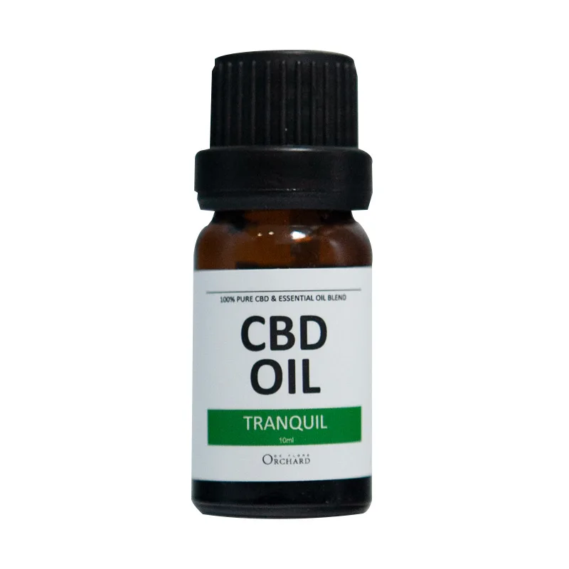Bergamot CBD Blagodejno Pomirjevalno Kompleks Fang Botanični Eterično Olje SPA Mirno Aromaterapija Eterično Olje