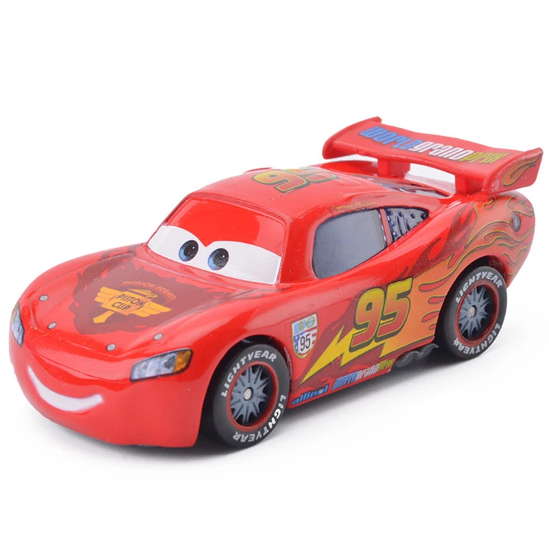 Disney Pixar Cars 2 Strela McQueen Kralj Chick Hicks 1:55 Kovinske Zlitine Diecast Otroci Igrače Avtomobilov Najboljša Božična Darila