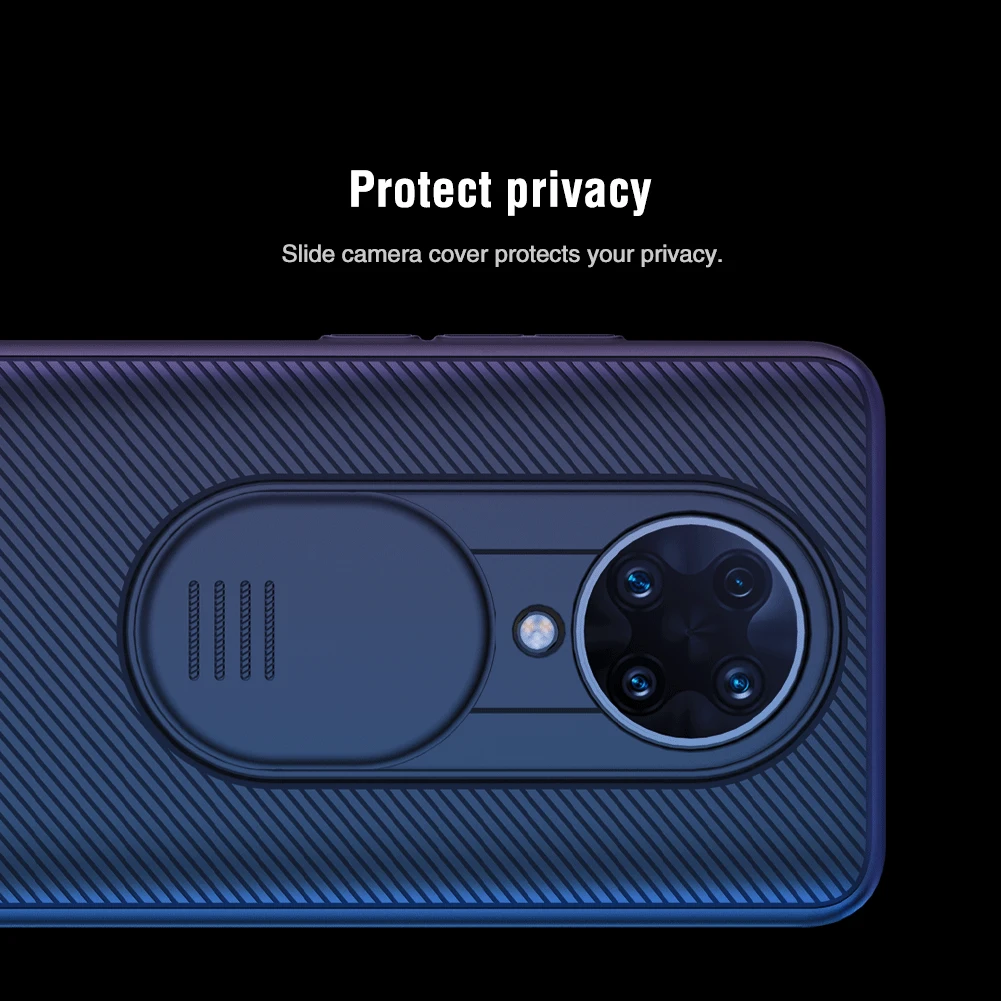 Fotoaparat Zaščito za Xiaomi Redmi K30 Ultra Primeru NILLKIN Potisnite Pokrov Nazaj Zaščito Za Xiaomi Redmi K30 Ultra Primeru
