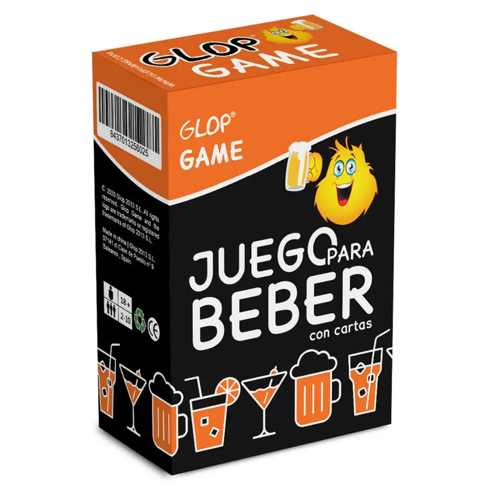 Glop Igra - Juego par Beber - Juego de beber con Cartas par Fiestas de Adultos - 100 cartas