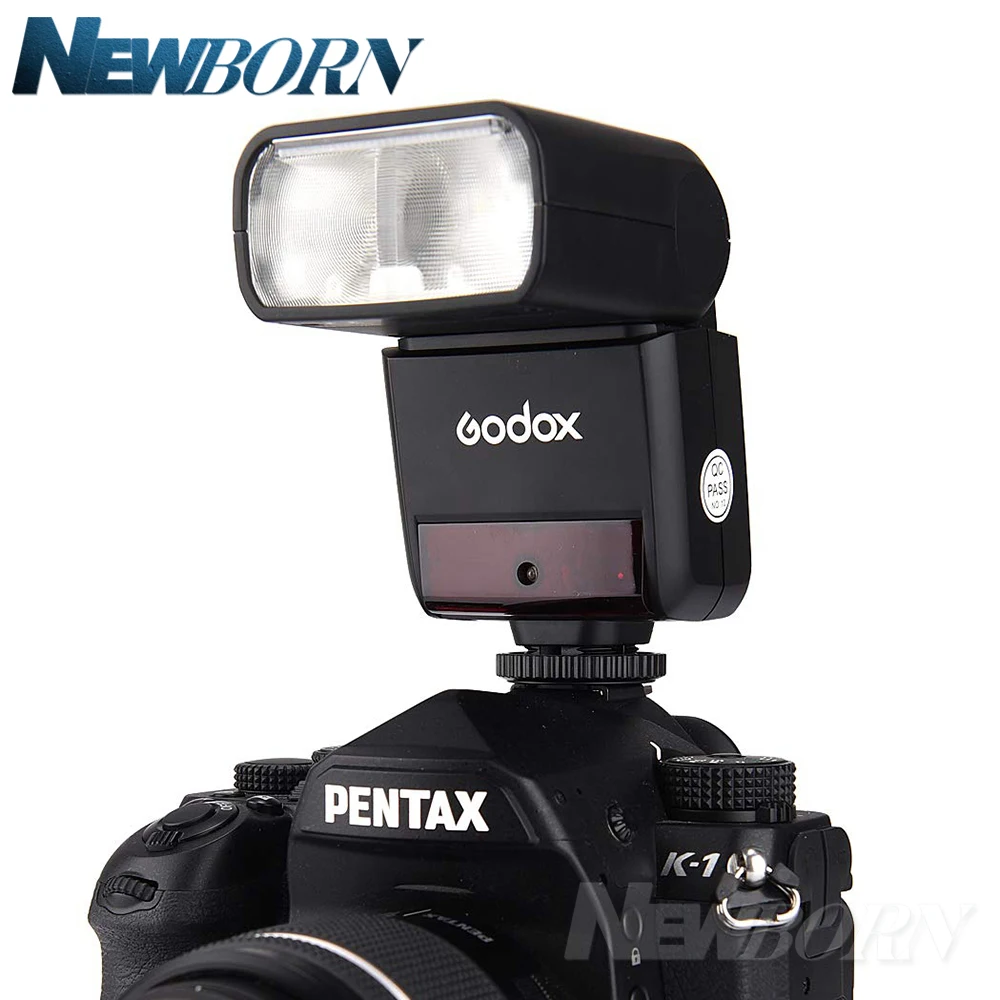 GODOX TT350P Thinklite 2.4 G HSS 1 / 8000s TTL GN36 Bliskavica Speedlite za PENTAX 645Z K-3II K-1 KP K-50 K-S2 K70 Fotoaparat
