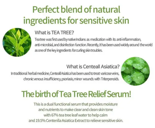 [iUNIK] Tea tree Relief Serum 50 ml