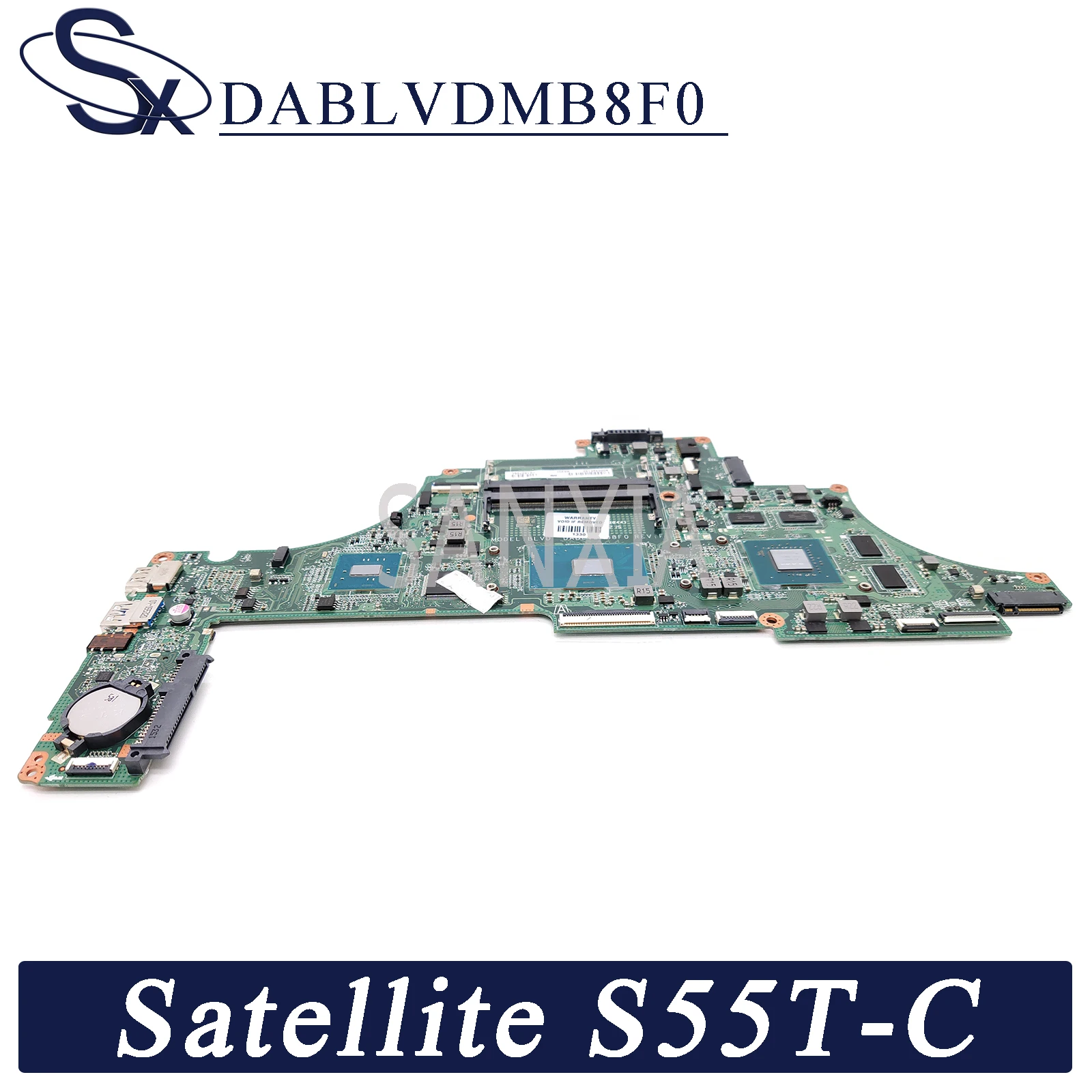KEFU DABLVDMB8F0 Prenosni računalnik z matično ploščo za Toshiba Satellite S55T-C S55T-C5 original mainboard I7-6700HQ GTX950M