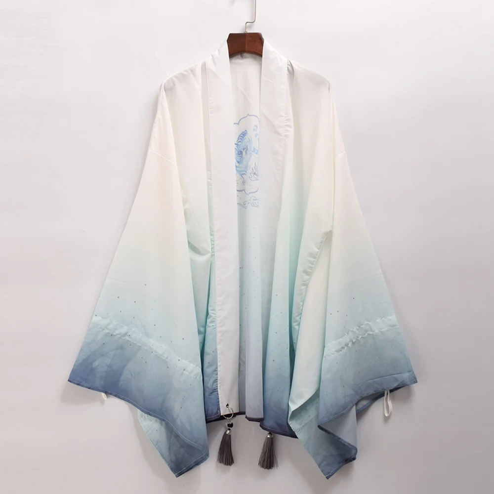 Kimono Ženska Japonski Jopico Majica Bluzo Foryukata Ženski Poletni Plaži Vrhovi