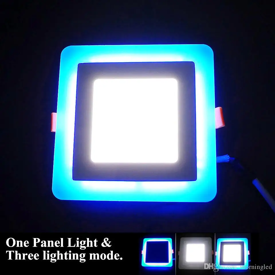 LED Downlight Kvadratnih 6W 9W 16W 24W Toplo Bela/Hladno Bela Vgradne LED Svetilke Spot Luči AC110V-AC220V + LED Driver