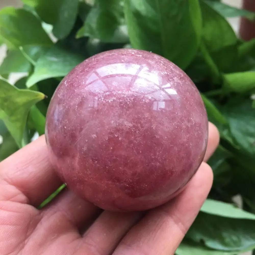 Lepe Naravne Jagode Quartz Crystal Ball mineralni kristali kremena kristalno kroglo Reiki zdravljenje