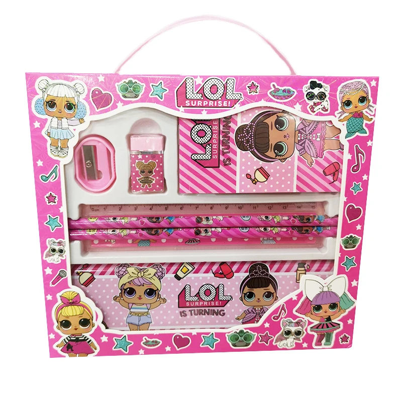 LOL Presenečenje Lutke Šolske Potrebščine lols presenečenje dejanje lutke igrače tiskovine kompleti za dekle darila
