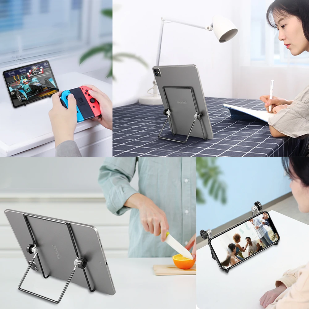Memumi Tablet Stojalo Držalo Nastavljivo Zložljive 180° Rotacije Univerzalnega Kovinsko Stojalo za iPad Pro 11 za Samsung Tab, Dokler ne 15.6