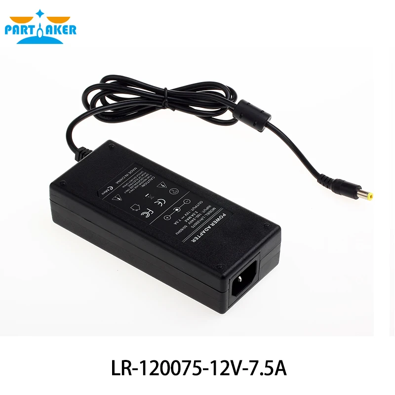 Mini power adapter 12V7.5A stabilno nazivna moč 90W LR120075