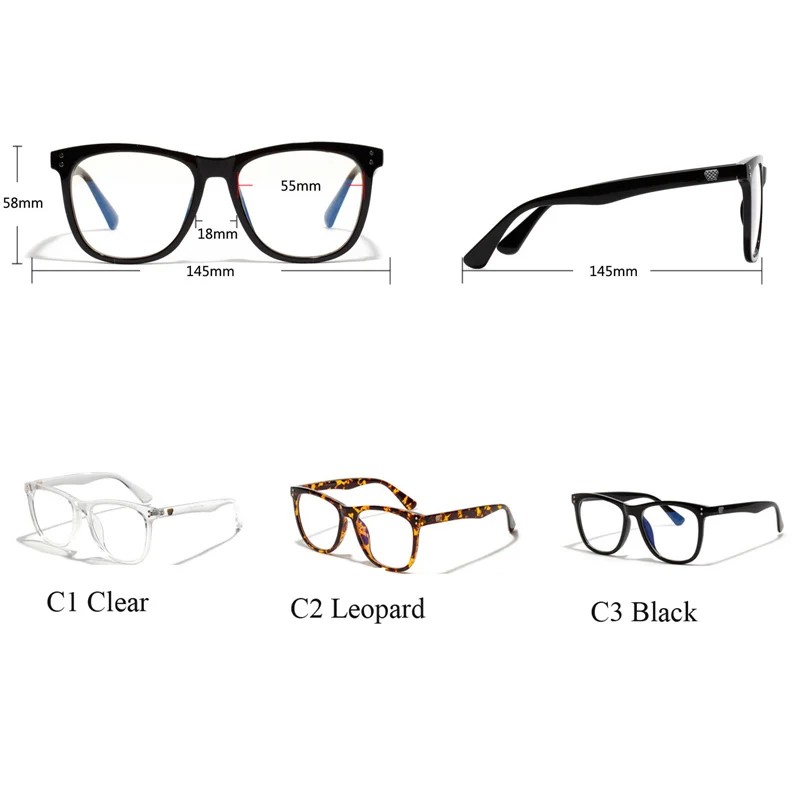 Moda Za Modro Svetlobo Očal Okvir Ženske Moški Anti Modra Računalnik Očala Za Igre Na Srečo Očala Optična Očala Izboljšanje Različica