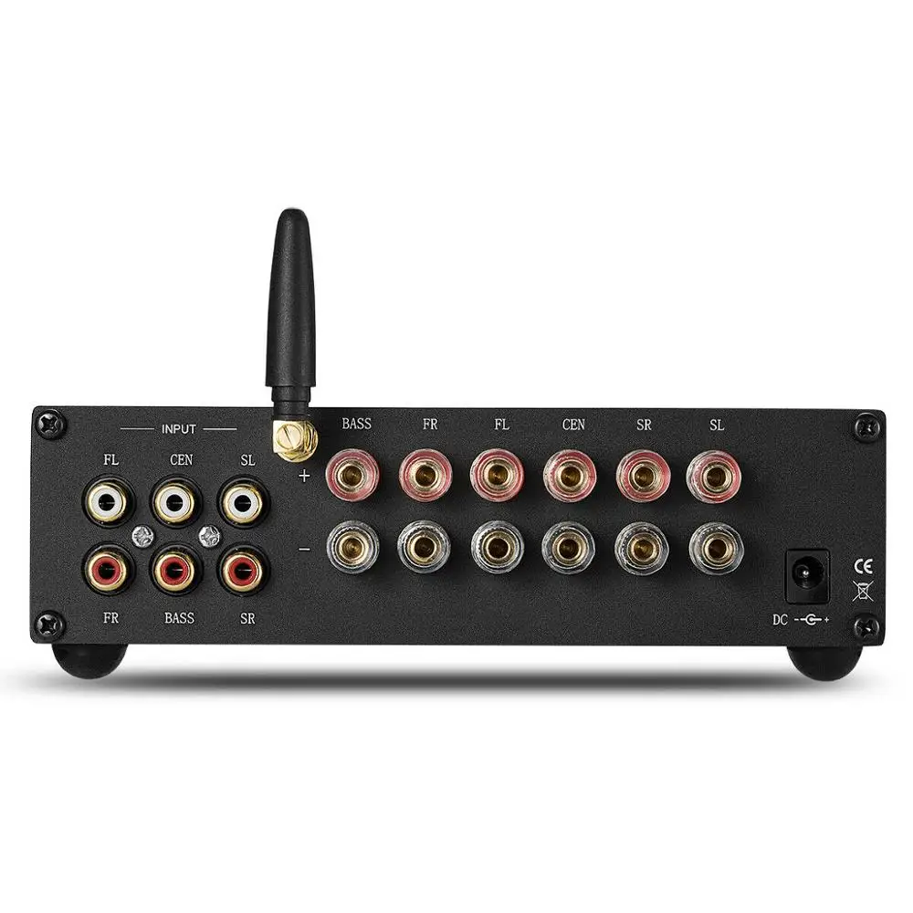 Nobsound HiFi Stereo, 5.1 Channel Bluetooth 5.0 Ojačevalnik Doma Razred D Digital Audio Amp