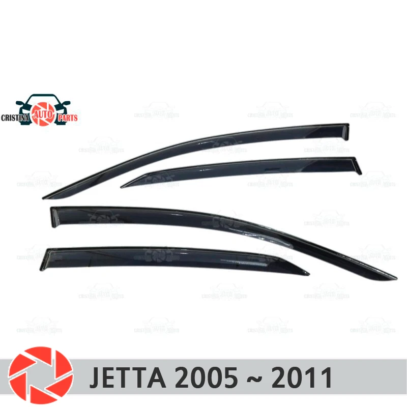 Okno deflektor za Volkswagen Jetta 2005-2011 dež deflektor umazanijo varstvo avto styling dekoracijo pribor modeliranje