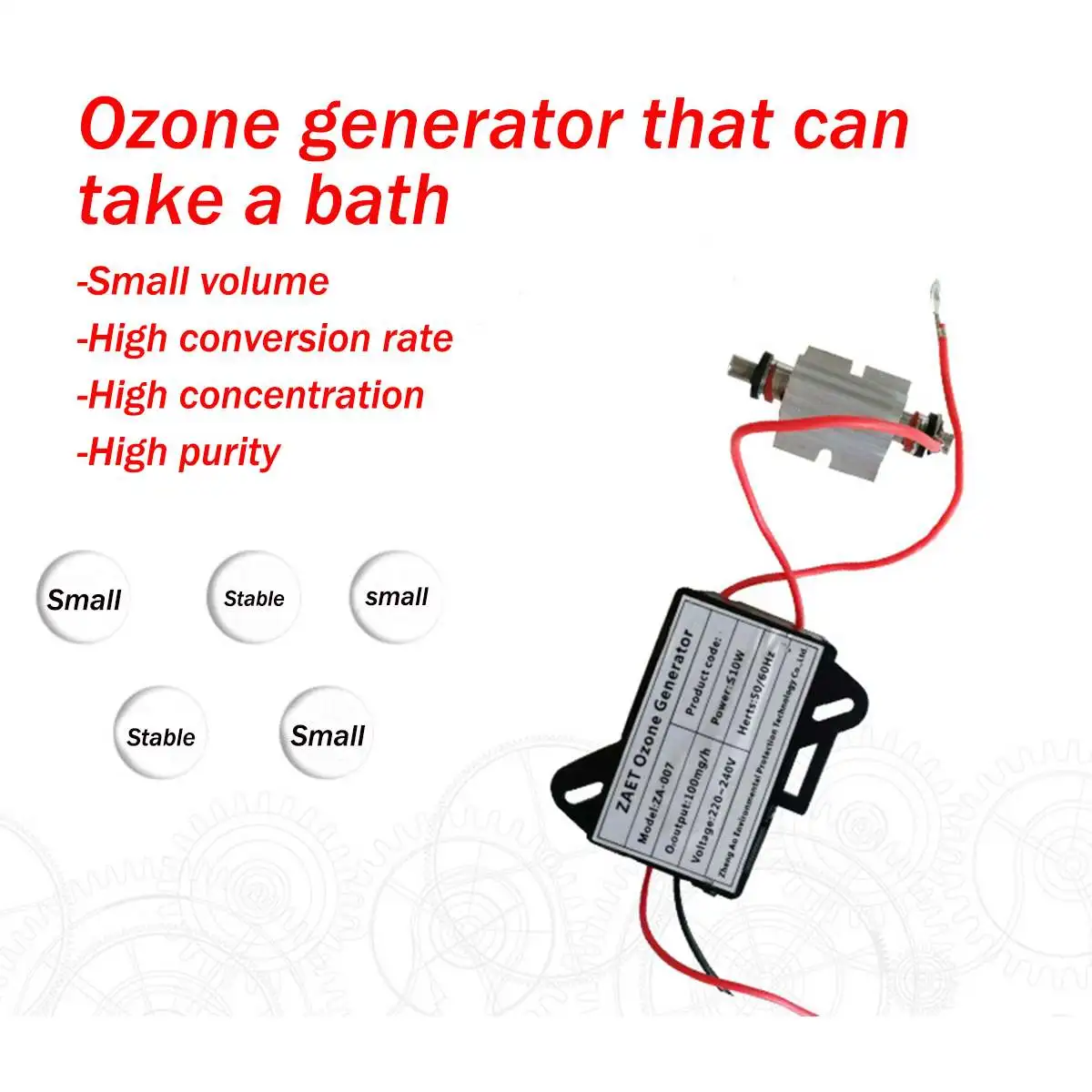Ozon Generator 220V doma Zraka Čistilec Ozonizador Ozonator Zrak Čistejši Ozon Generator Pribor Ozonizer Sterilizacijo Vonj