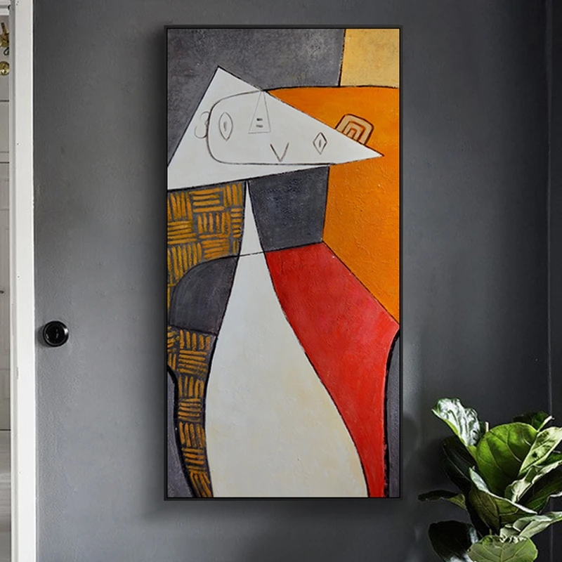 Povzetek Oljnih Slik na Platnu Z Picasso Znanih Umetniških Reprodukcij Stenske Plakate in Tiskanje Obešanje Slik za dnevno Sobo