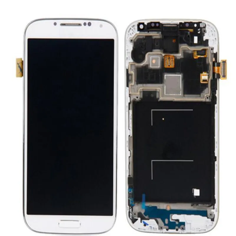 Preizkušen TFT LCD zaslon Za Samsung Galaxy S4, S5 Zaslon LCD+Touch Screen Skupščina Lahko svetlost prilagodite z okvirjem