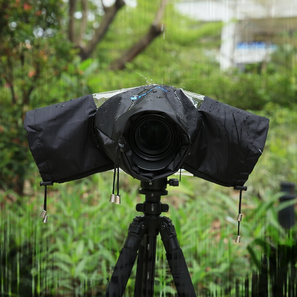 PULUZ Univerzalno Najlon Nepremočljiva vodoodporen Fotoaparat Dež Kritje Rainshade Zaščitnik Primeru Plašč za DSLR Fotoaparate Canon, Nikon, Sony