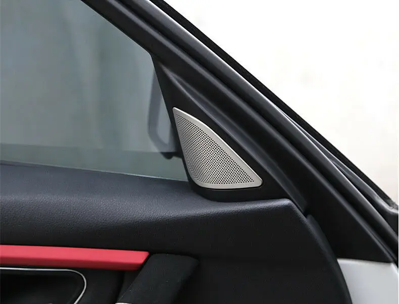 S/Jeklo vhodna Vrata Stereo Zvočnik chrome kritje trim Za BMW Serije 3 F30 2013-UP