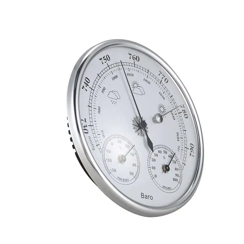 Stenske Gospodinjski Termometer, Higrometer Visoka Natančnost Merilnik Tlaka Zraka Vreme Instrument Barometer