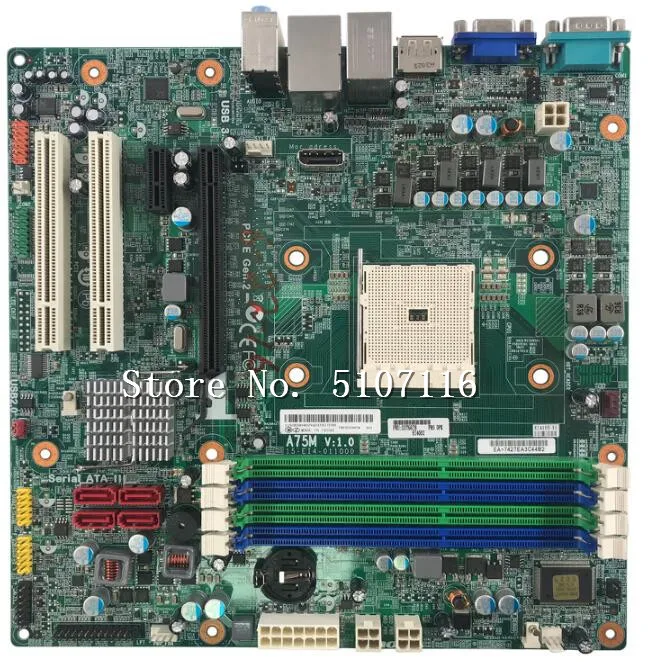 Visoka kakovost desktop motherboard za A75M D3F2-LM2 m5200t m5790d 03T6678 bo test pred odpremo