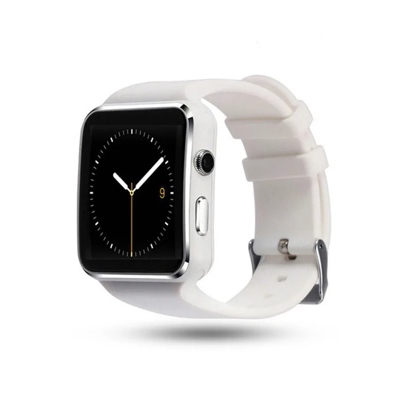 X6 Pametno uro s Kamero Zaslona na Dotik Podporo KARTICE TF Kartice Bluetooth Smartwatch za iPhone in Android Telefon Xiaomi