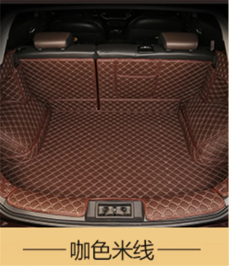 Za Chevrolet ORLANDO s 7 sedeži 2018-2020 3D tri-dimenzionalni PU rep polje zaščitna preproga pad trunk prtljage pad Avto styling