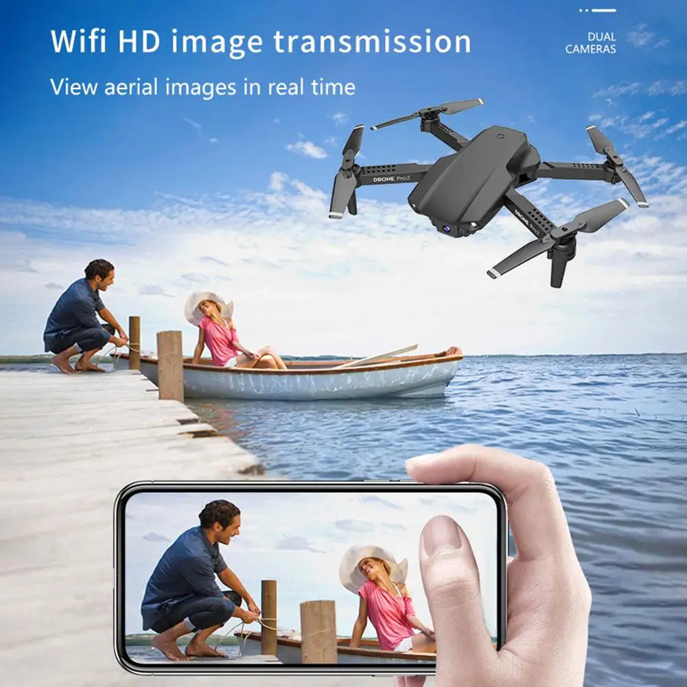 Za E99 Pro Mini Zložljiv True HD 480P/1080P /4K Dolgo Življenje Zračne Fotografije Quadcopter RC Brnenje Imajo Dolgo Čas Letenja