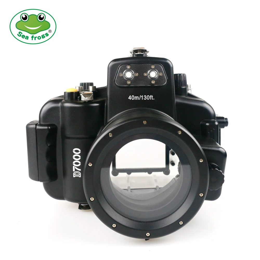 Za Nikon D7000 18-55mm Primeru, Poklicno Potapljanje Videography Vodotesno Ohišje Fotoaparata pod vodo 40m Globine Neprepusten Pokrovček