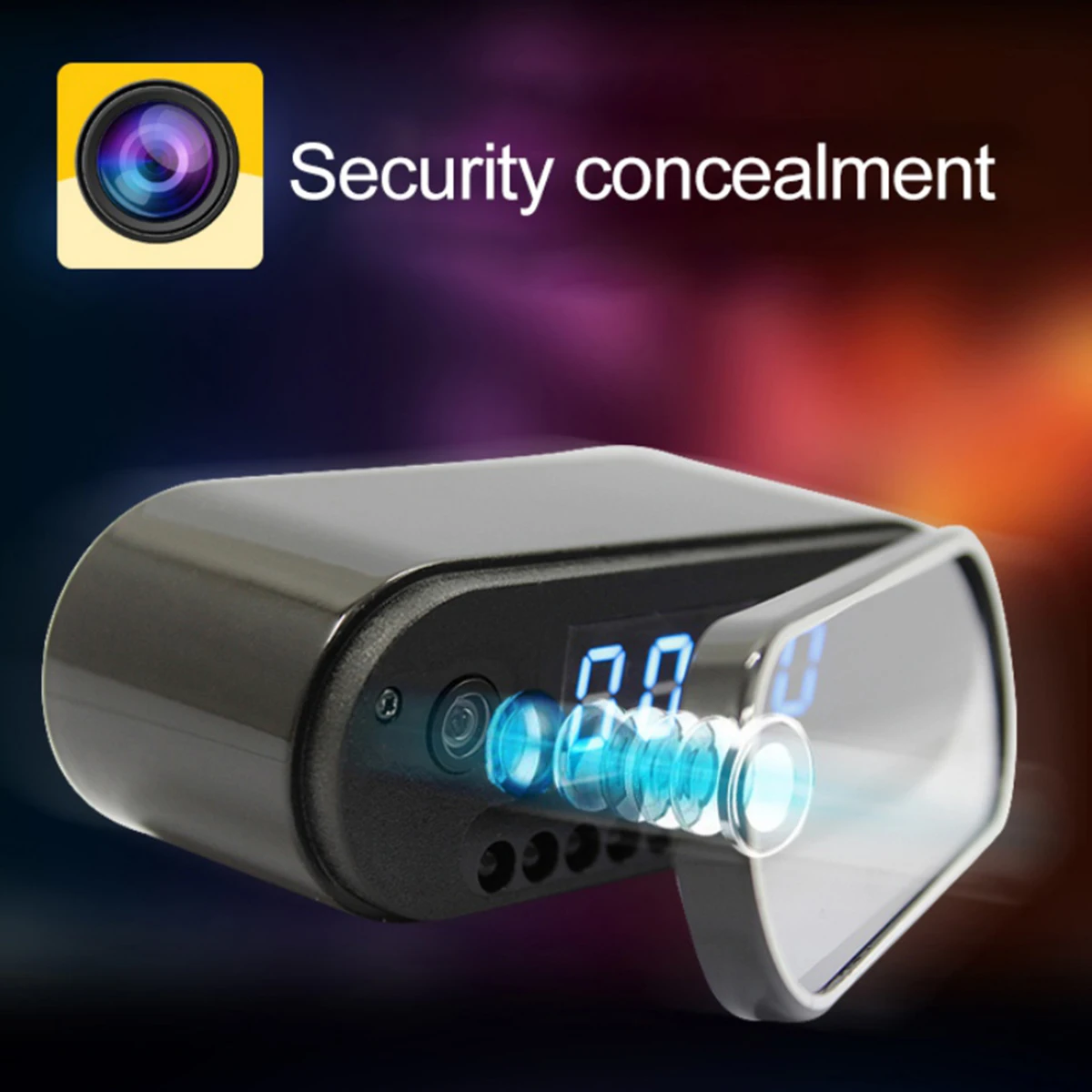 1080P Mini Kamera Budilka Night Vision Zaznavanje Gibanja Wifi IP Kamera DV DVR Kamere Home Security Nadzor