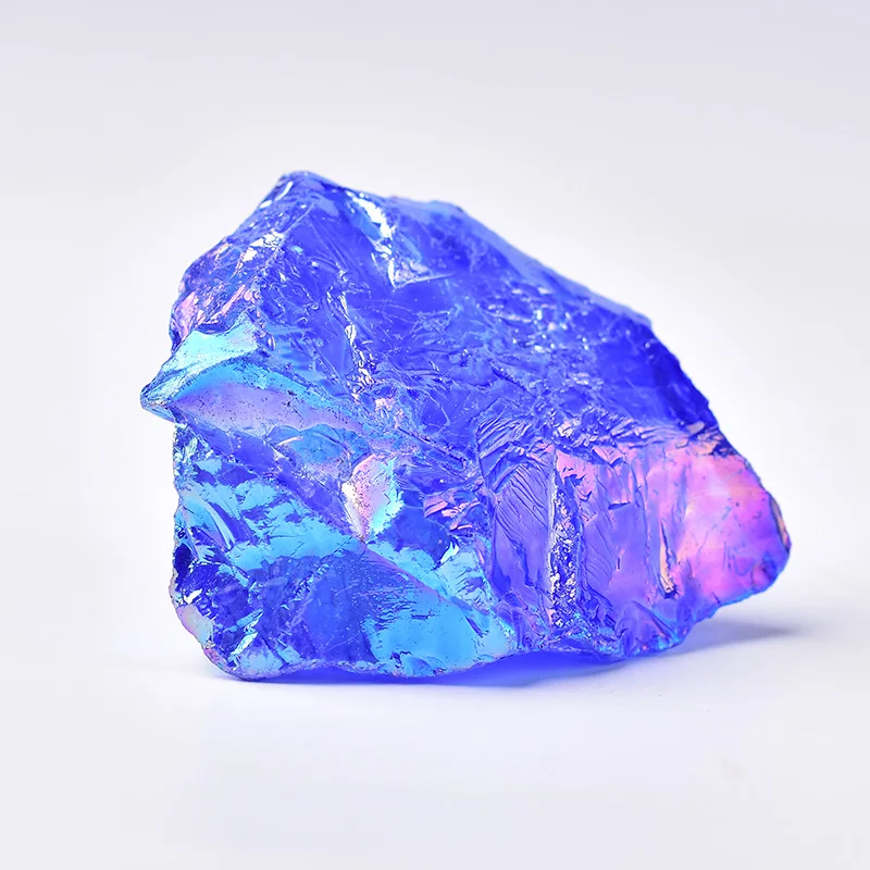 1PC Naravne Crystal Rude Mineralnih Electroplate Quartz Osebkov Grobo Zdravilno Energijo Reiki, Kamen Doma Dekoracijo DIY Gemstone darilo
