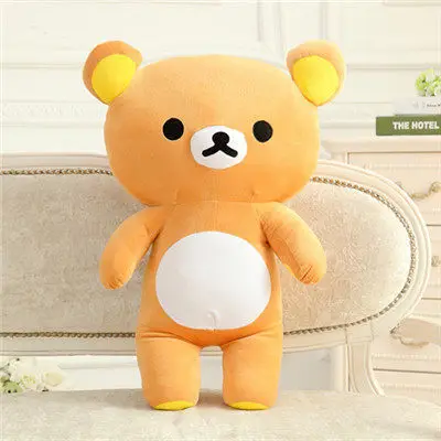 30-80 cm Srčkan Big Bear Kawaii Plišastih Lutka, Polnjene Živali, Igrače Občevanje Medved Anime Lutka za Punco Darilo za Rojstni dan
