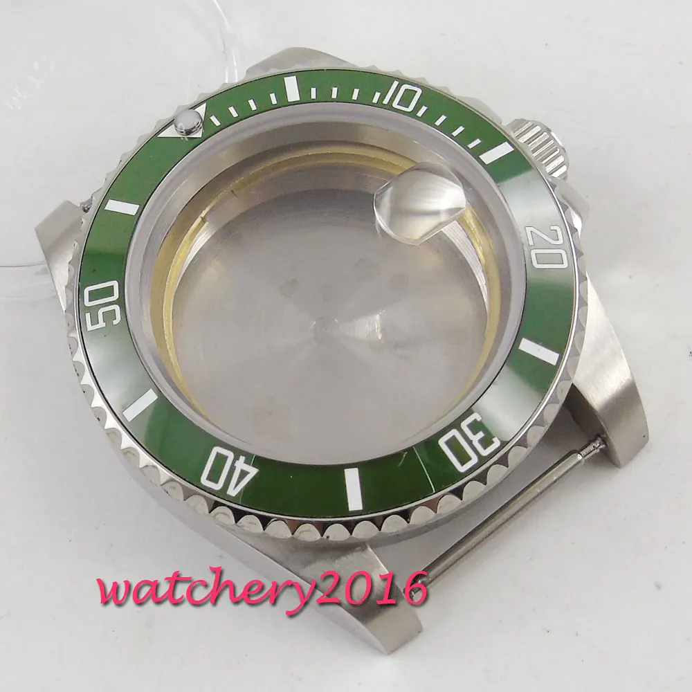 40 mm jeklo 316L safir Watch Primeru, primerni za ETA 2836 Miyota 8215 821A gibanja