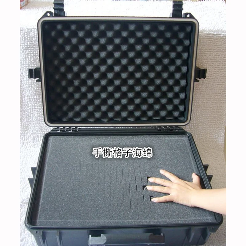 500x350x200MM ABS Orodje primeru toolbox Vpliv, ki je odporna zaprti nepremočljiva varnost primeru opreme za fotoaparat torba s pre-cut pene