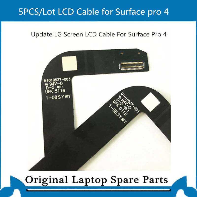 5pcs/Veliko Izvirnih LCD Flex Kabel Za Surface Pro 4 M1010537-003
