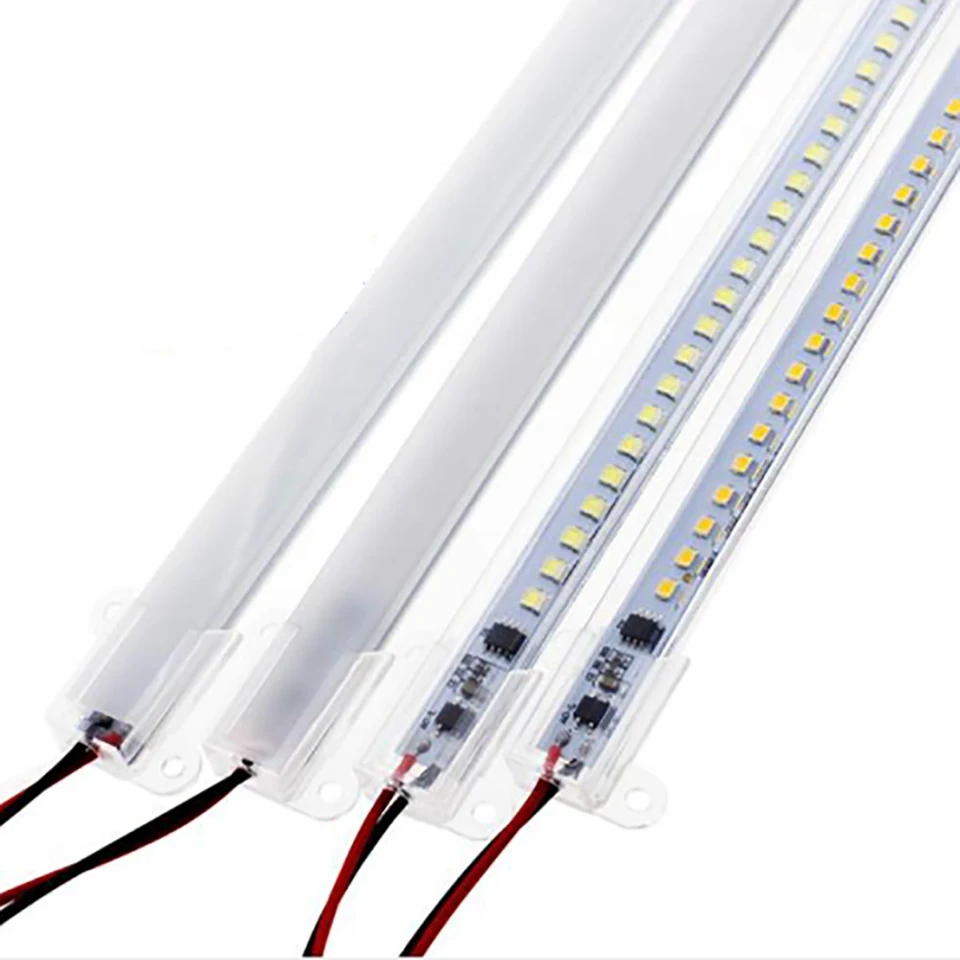 5pcs/veliko LED Bar Svetlobe AC220V Visoko Svetlost LED Cevi 50 cm 72LEDs 2835 LED Toga Trakovi za Varčevanje z Energijo LED, Fluorescentne Cevi
