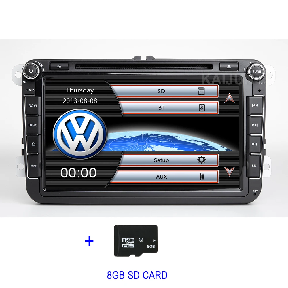 8 inch Avto DVD Predvajalnik, GPS Radio za VW Passat CC Scirocco Golf 5/6 Tiguan Touran Polo Sharan Jetta Toledo