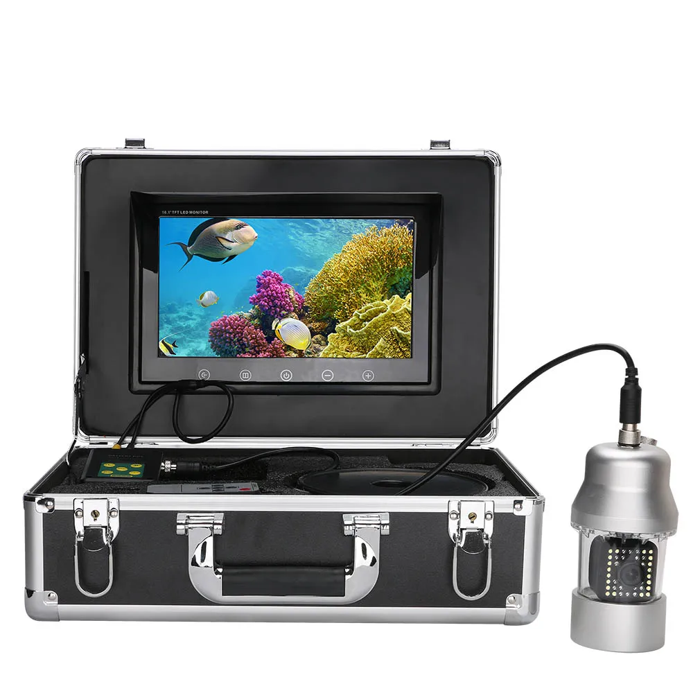 9-Palčni 20m Podvodni Ribolov Video Kamero, Fish Finder IP68 Vodotesen 38 Led 360 Stopinjsko Obračanje Fotoaparat