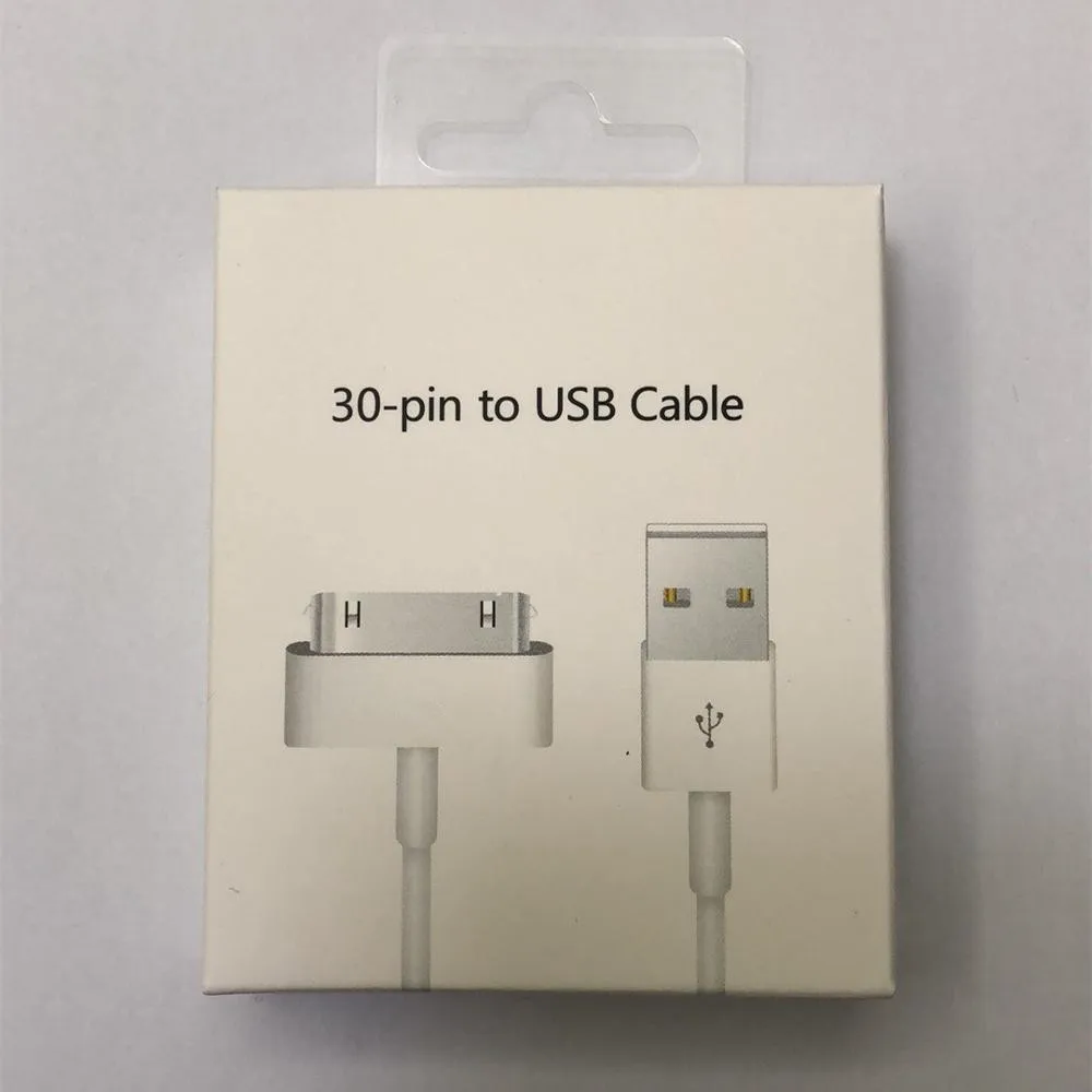 ACCALIA 10PCS/VELIKO 30 Pin-USB Kabel Za iPhone 4 4s, iPad 1 2 3 Kabel usb Kabel za Polnjenje Za iPhone Polnilec Mobilnega Telefona Podatkovni Kabel