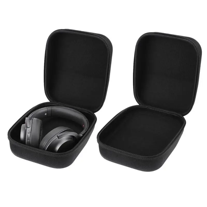 Black Težko EVA Slušalke Shranjevanje Primeru Trajne Potovanja Nosijo Polje za Sennheiser HD598 HD600 HD650 Slušalke
