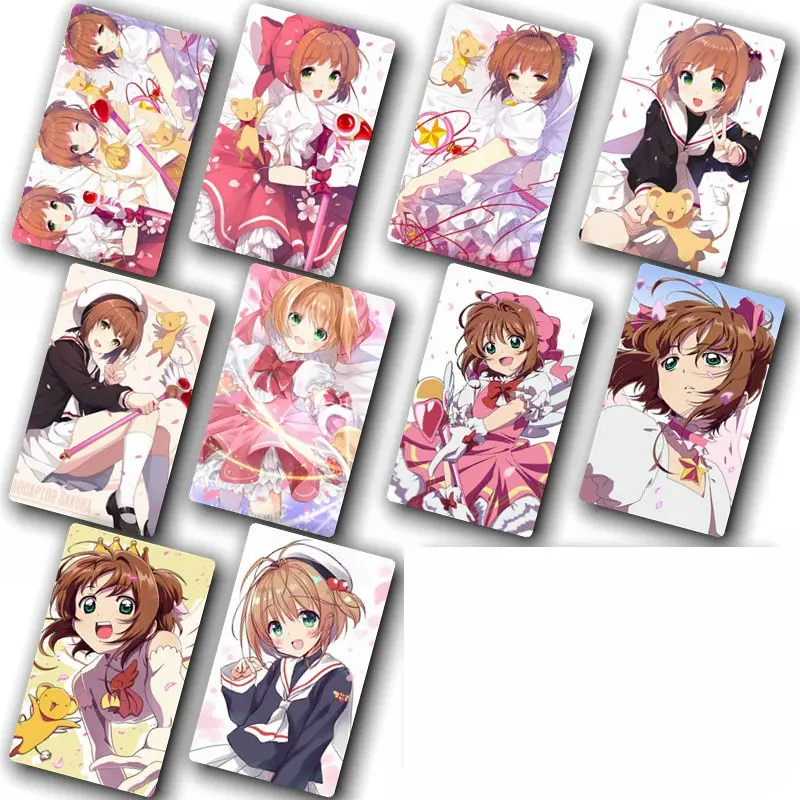 Card Captor Sakura Nalepke 100 kozarcev Različnih Slogu Anime Nalepke Avtobus ID Nepremočljiva Kartico Stikers Klasičnih Igrač
