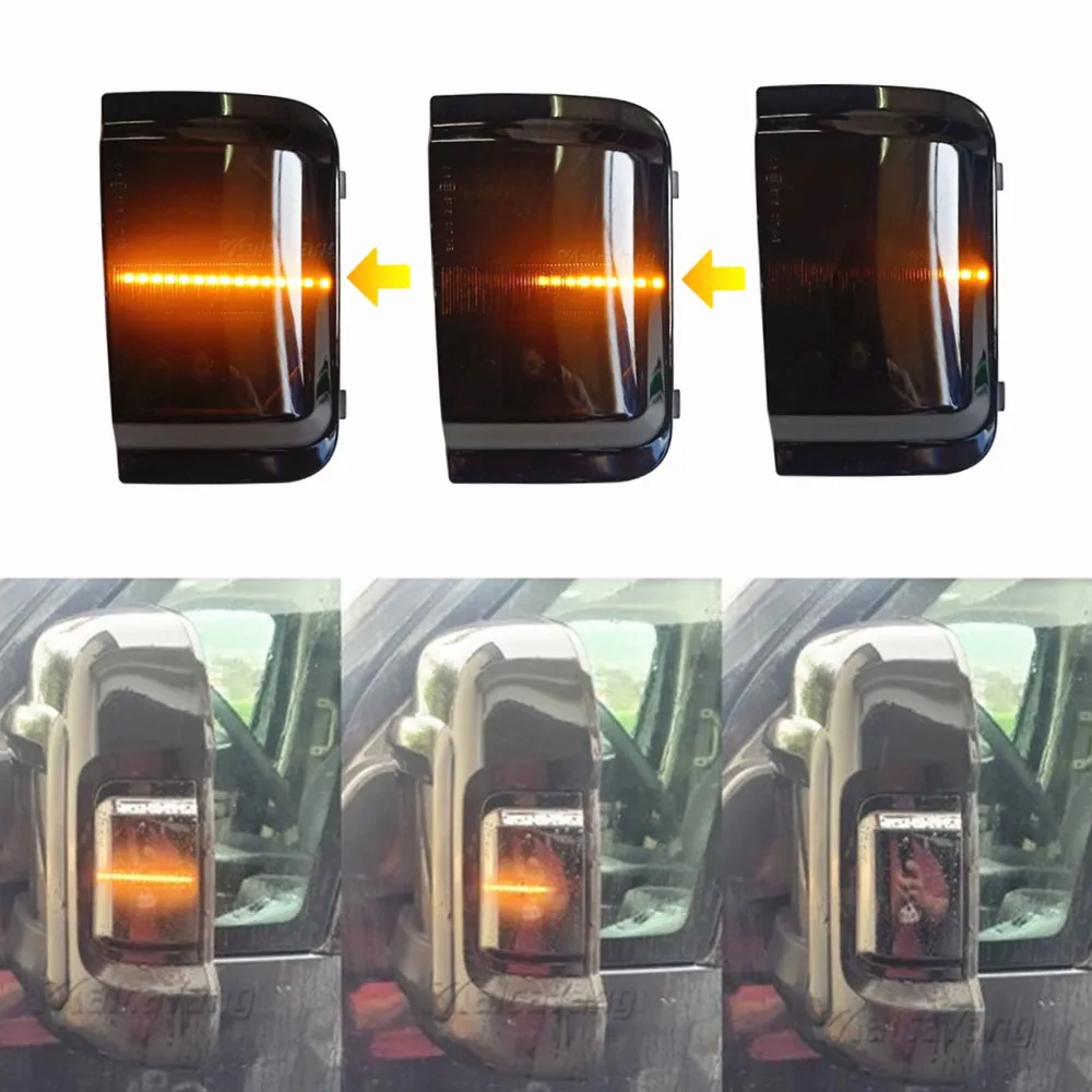 Dinamični Vključite Opozorilne Luči LED Strani Rearview Mirror Zaporedno Indikator Za Fiat Ducato Citroen Jumper Tovornjak Polje Strokovno