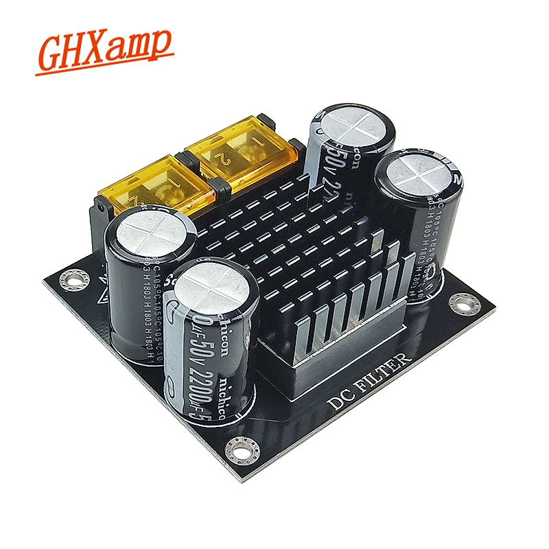 GHXAMP 50A DC Napajanje Suppy Filter Usmernik Most Balzam za Čisto DC Napajanje Hrup Valov Filter AC220V 1pc