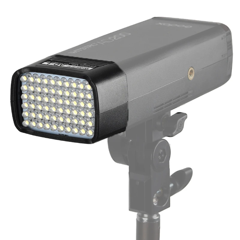 Godox Izvirni OGLAS-L Prostem LED Luči Glavo 60pcs Led Lučka za ro s koncesijo, 95+ 5600K za Godox AD200 Prenosni Zunanji Žep Flash